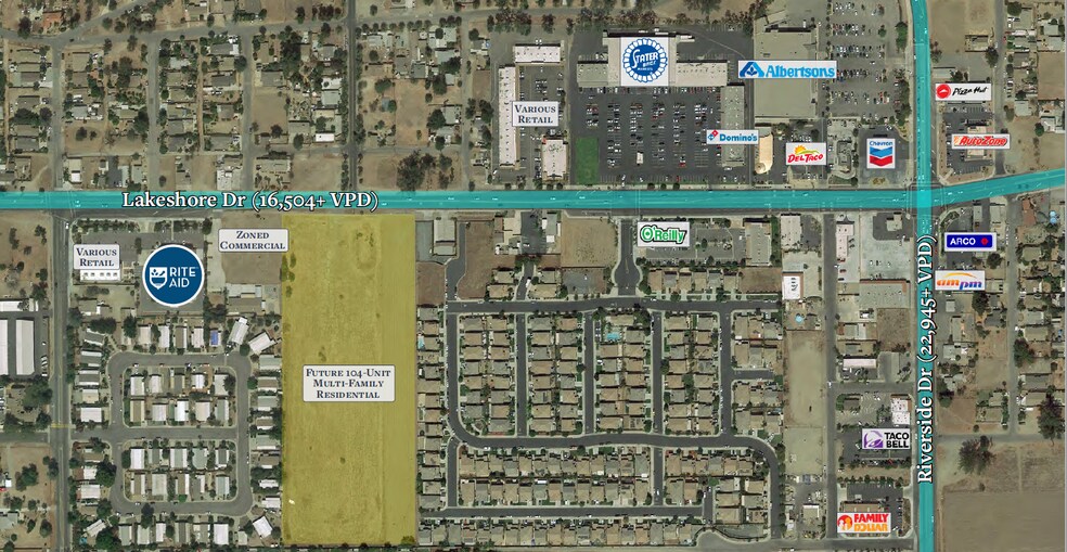 More Photos Of 16491 Lakeshore Dr, Lake Elsinore Freestanding For Lease