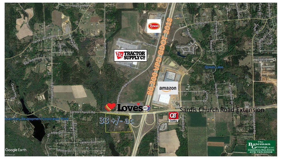 More Photos Of 5250 Sardis Church Rd, Macon-Bibb Land For Sale