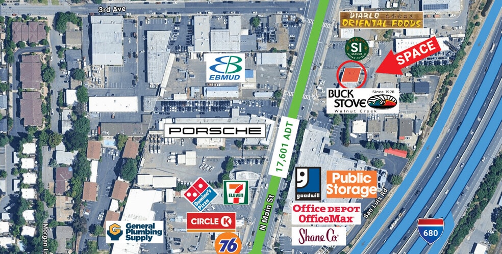 More Photos Of 2560 N Main St, Walnut Creek Storefront For Lease
