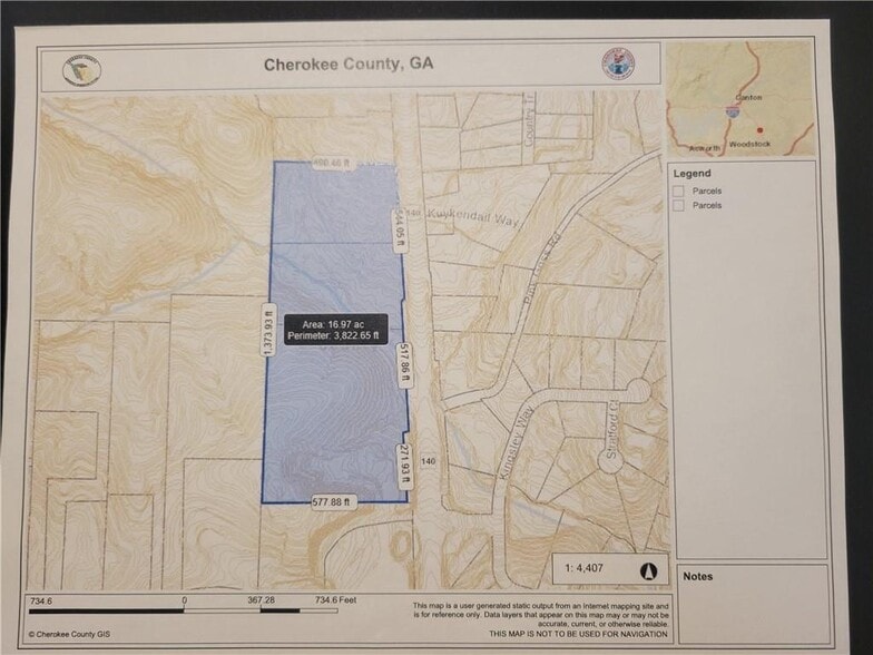 Primary Photo Of 00 Hickory Flat Hwy, Canton Land For Sale