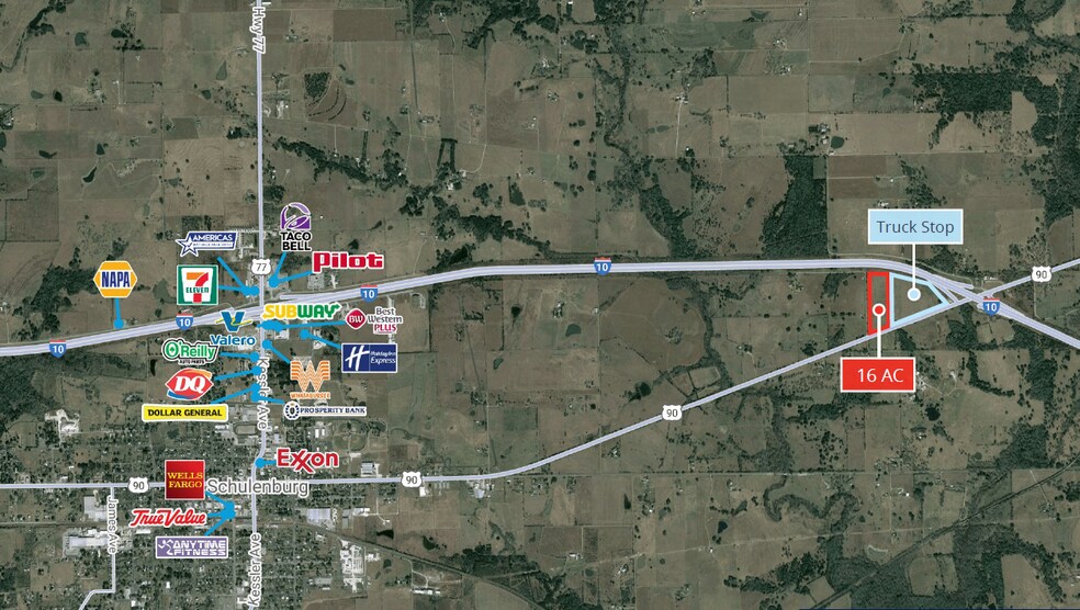 More Photos Of 3041 E Highway 90, Schulenburg Land For Sale