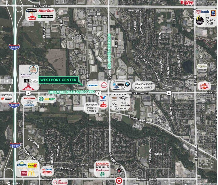 More Photos Of 10401-10469 Hickman Rd, Urbandale Unknown For Lease