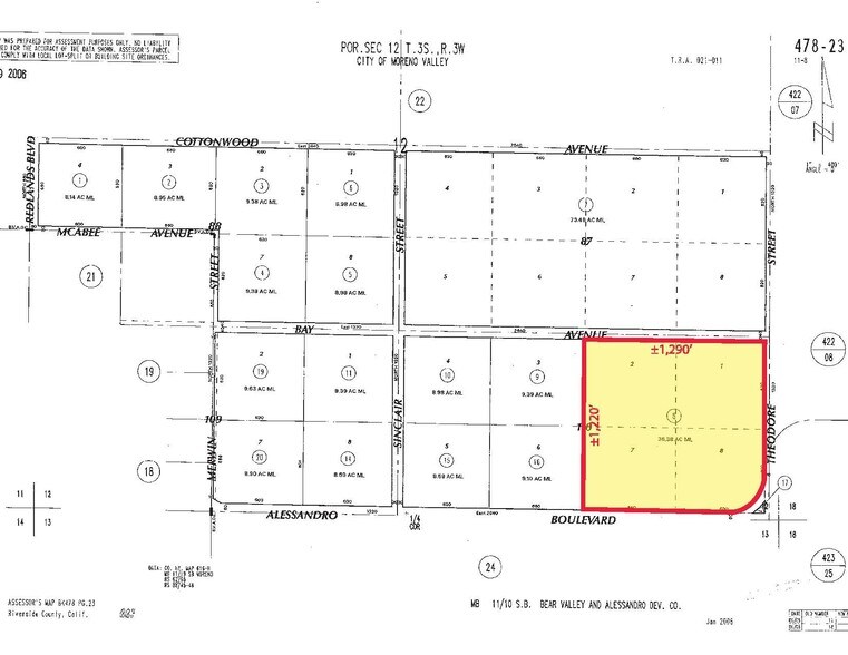 More Photos Of NWC Alessandro Blvd And Theodore St, Moreno Valley Distribution For Lease