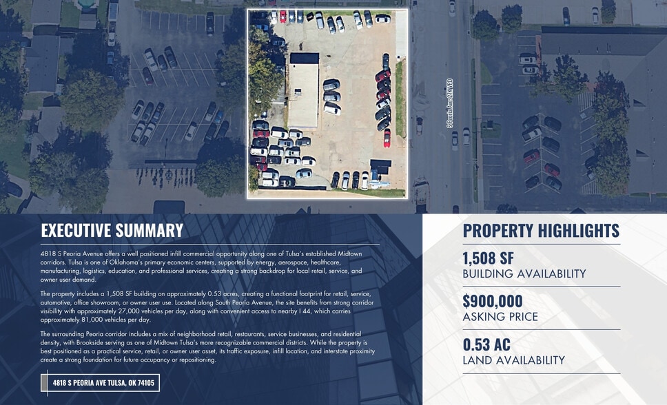 More Photos Of 4818 S Peoria Ave, Tulsa Auto Dealership For Sale