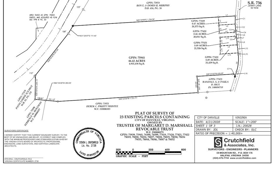 More Photos Of Jenny Lane 46 Acre Tract, Danville Land For Sale