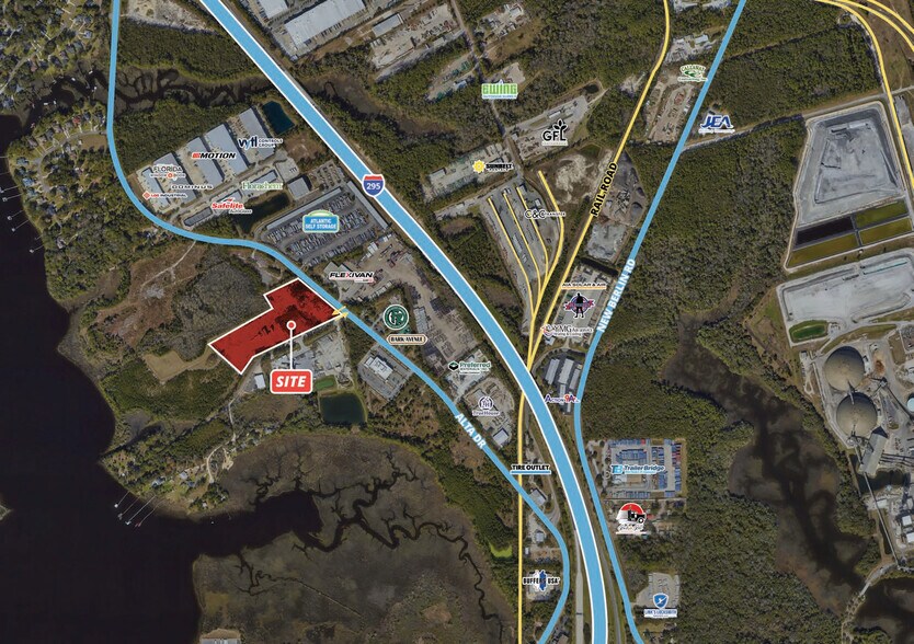 More Photos Of 10458 Alta Dr, Jacksonville Land For Lease