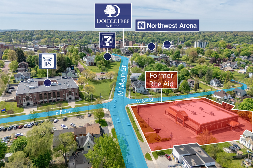 More Photos Of 811 N Main St, Jamestown Freestanding For Lease