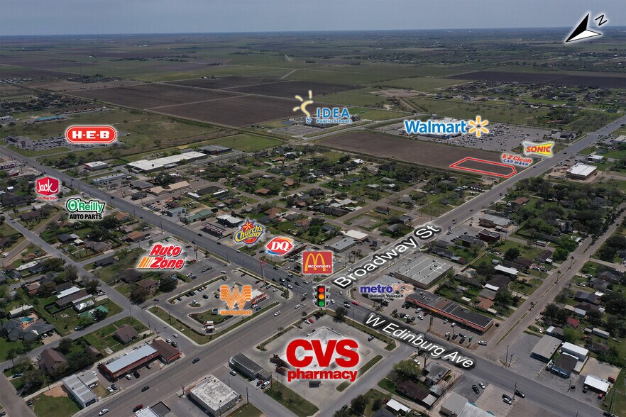 Broadway Mile 16 N, Elsa, TX 78543 Land