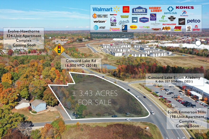 More Photos Of 1890 Concord Lake Rd, Kannapolis Land For Sale