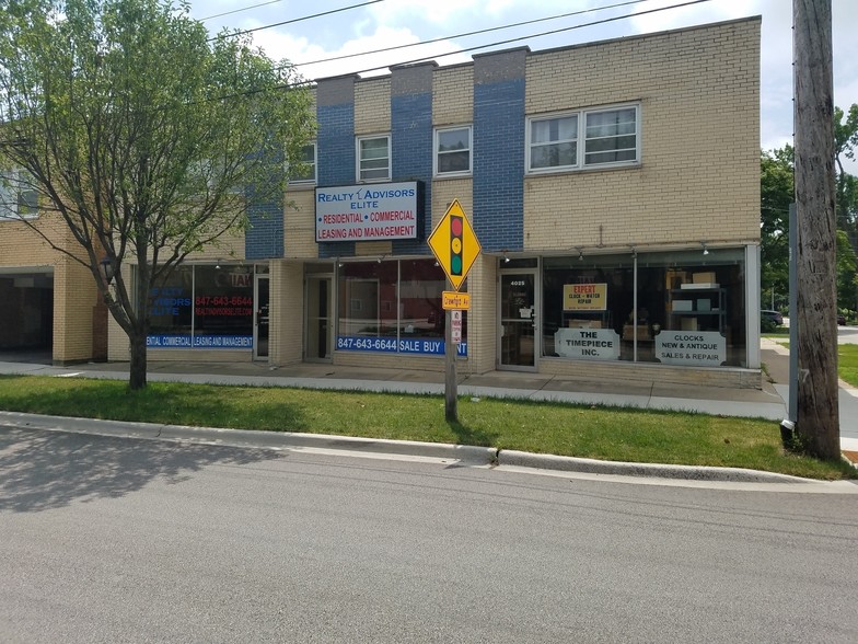 Primary Photo Of 4023-4025 Church St, Skokie Storefront Retail Residential For Sale