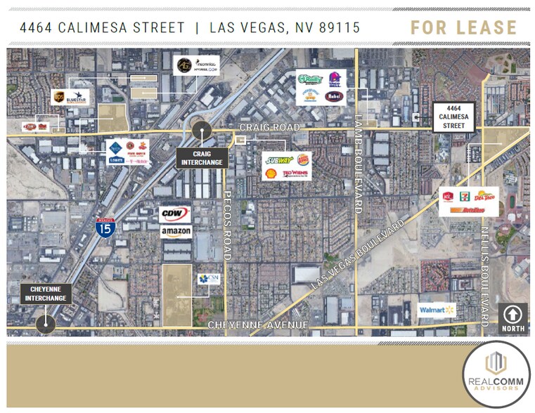 More Photos Of 4464 Calimesa St, Las Vegas Warehouse For Lease