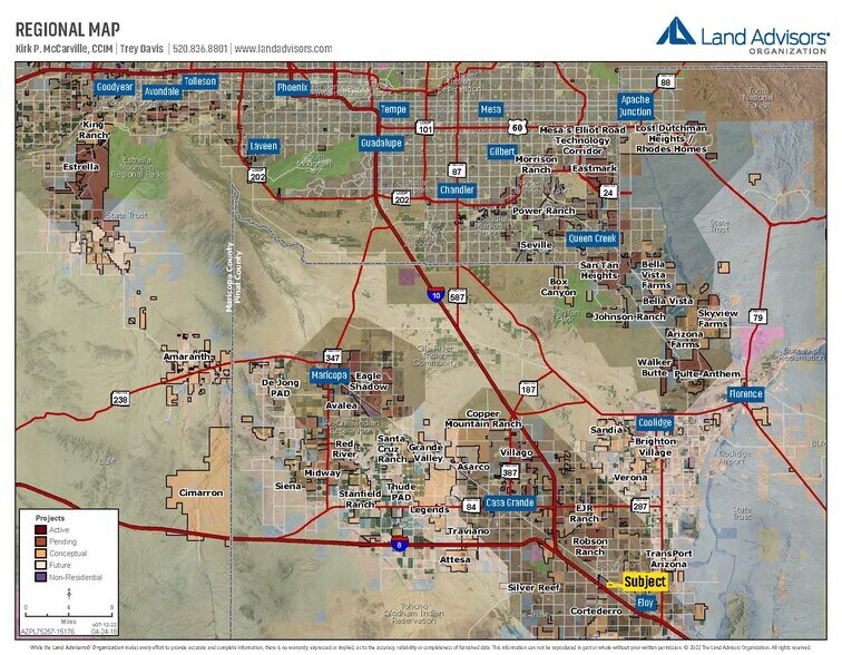 More Photos Of SW Hwy 84 & W Houser Rd, Eloy Land For Sale