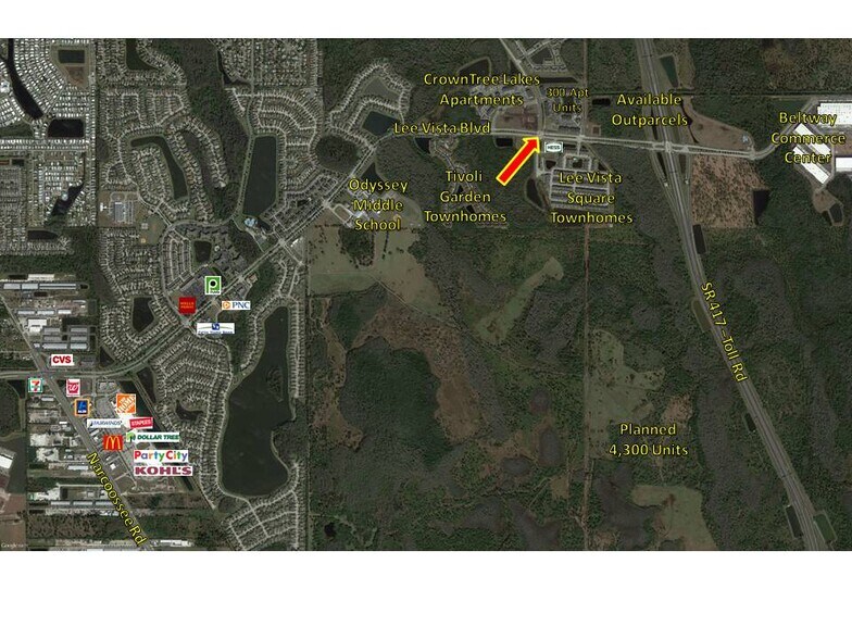 More Photos Of Lee Vista Blvd, Orlando Land For Lease