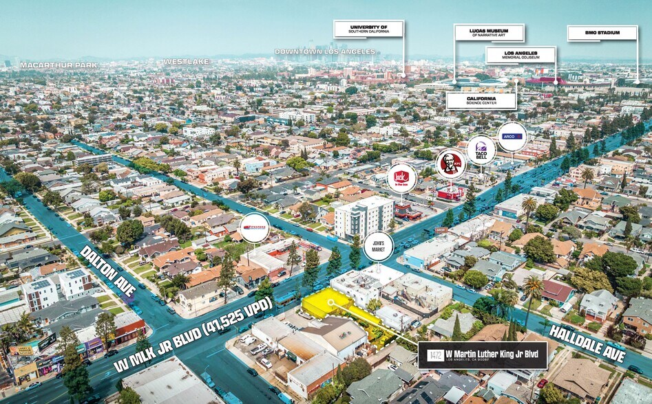 More Photos Of 1472-1474 W Martin Luther King Jr Blvd, Los Angeles Storefront For Sale