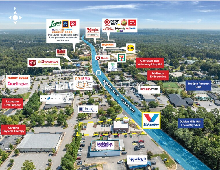 More Photos Of 5362 Sunset Blvd, Lexington Freestanding For Sale