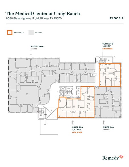 More Photos Of 8080 State Highway 121, McKinney Medical For Lease