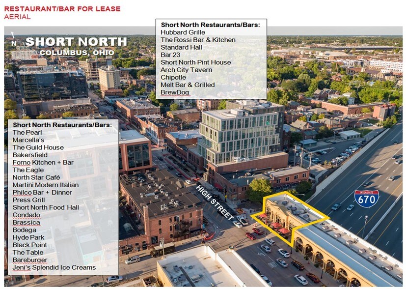 More Photos Of 565-601 N High St, Columbus Restaurant For Sale