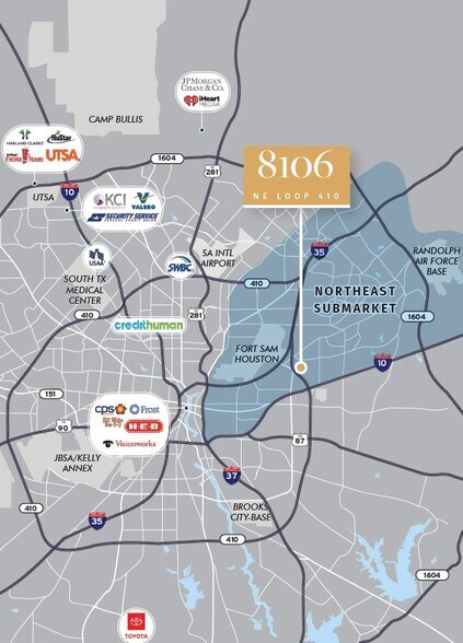 More Photos Of 8106 NE Loop 410, San Antonio Warehouse For Lease