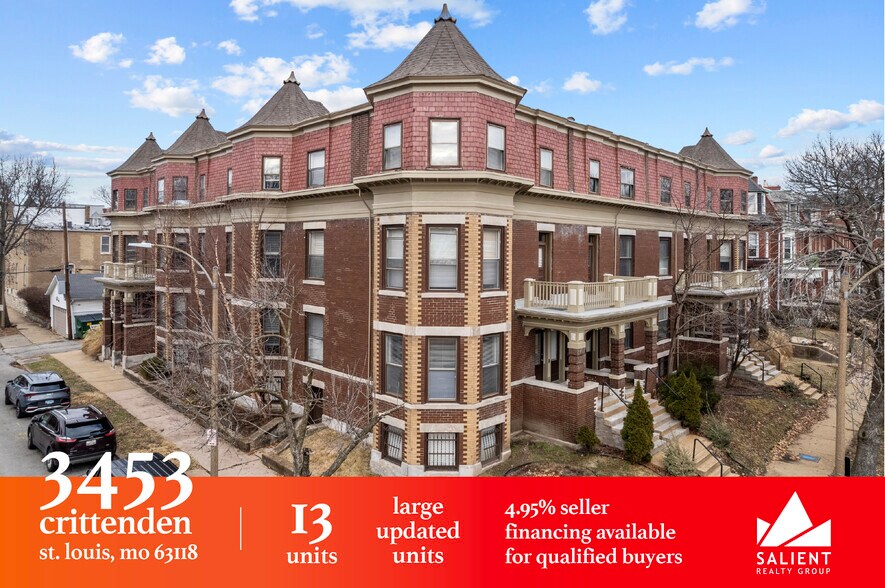 Primary Photo Of 3453 Crittenden St, Saint Louis Apartments For Sale