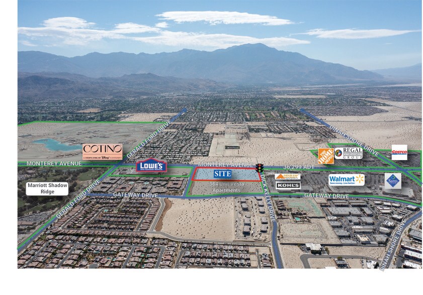 Primary Photo Of SEC Monterey Ave & Dick Kelly Dr, Palm Desert Land For Sale