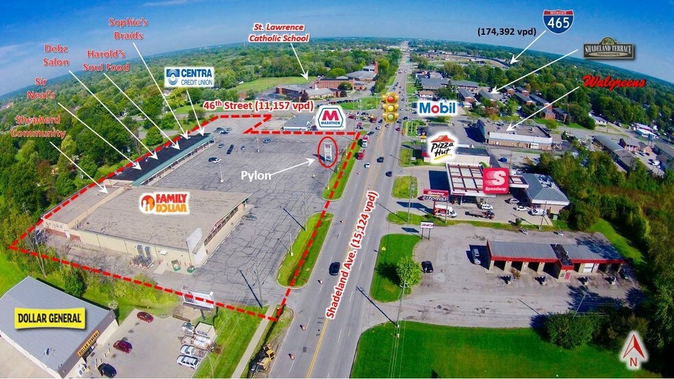 More Photos Of 4540-4590 N Shadeland Ave, Indianapolis Unknown For Lease