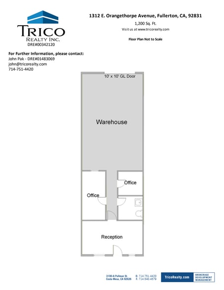 More Photos Of 1244-1250 E Orangethorpe Ave, Fullerton Unknown For Lease