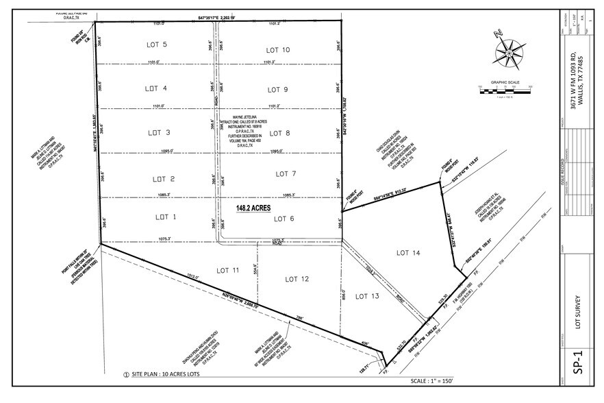More Photos Of 3671 W Fm 1093 Rd, Wallis Land For Sale