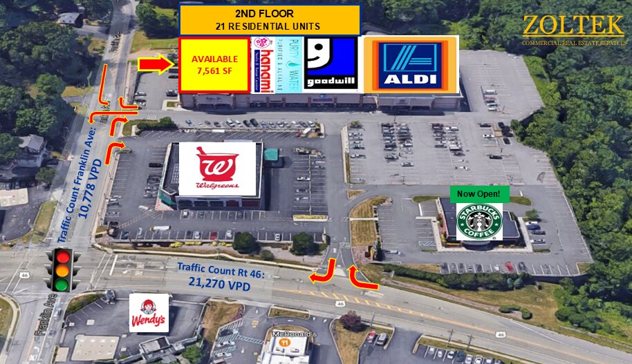 Primary Photo Of Route 46 @ Franklin Avenue, Rockaway Unknown For Lease