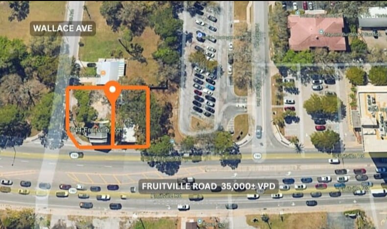 Primary Photo Of 2044 Fruitville Road & 223 Wallace ave, Sarasota Land For Sale