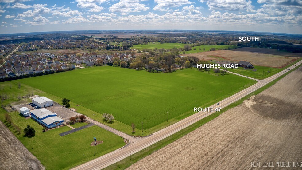 More Photos Of NEC SR#47 & Hughes Road, Elburn Land For Sale