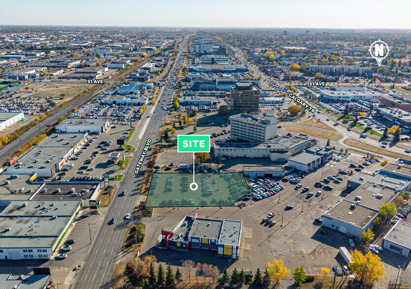 Primary Photo Of 5404 Gateway Blvd NW, Edmonton Land For Sale
