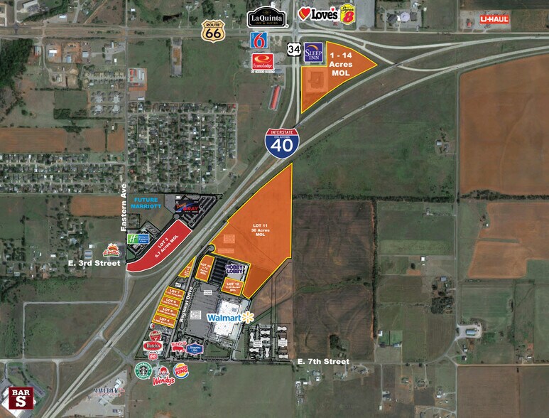 More Photos Of 2100 E 3rd St, Elk City Land For Lease