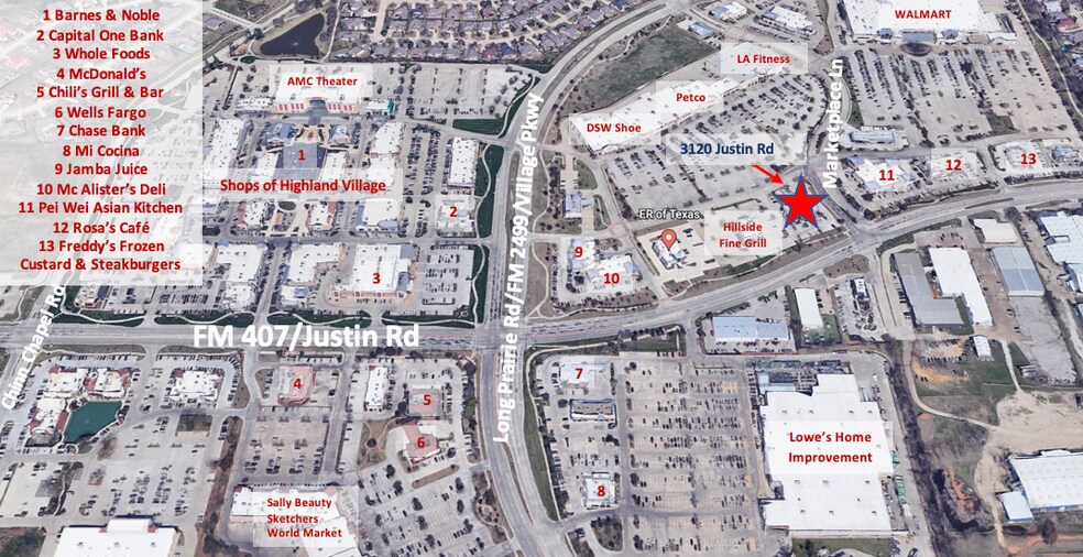 More Photos Of 3120 Justin Rd, Highland Village General Retail For Lease