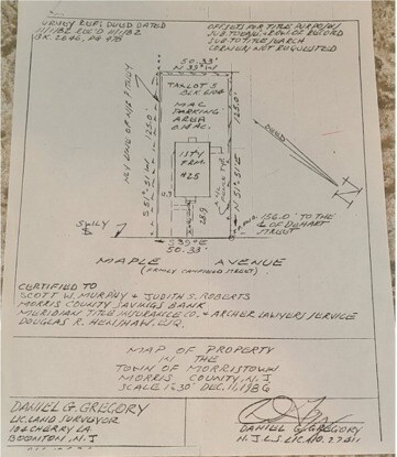 Primary Photo Of 25 Maple Ave, Morristown Land For Sale