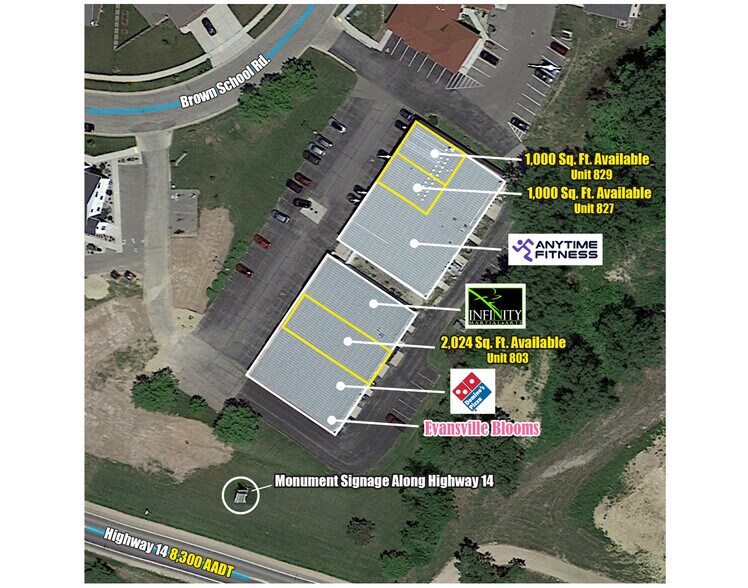 More Photos Of 801-825 Brown School Rd, Evansville Storefront For Lease