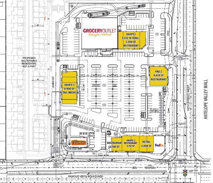 More Photos Of Rancho Vista Blvd @ 15th Street West, Palmdale General Retail For Lease