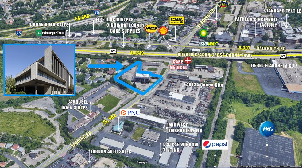 More Photos Of 8075 Reading Rd, Cincinnati Office For Sale