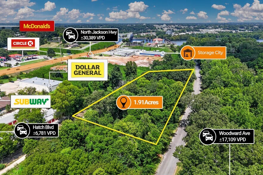 More Photos Of 4100-4531 NE Andrew Jackson Hwy, Brunswick Land For Sale