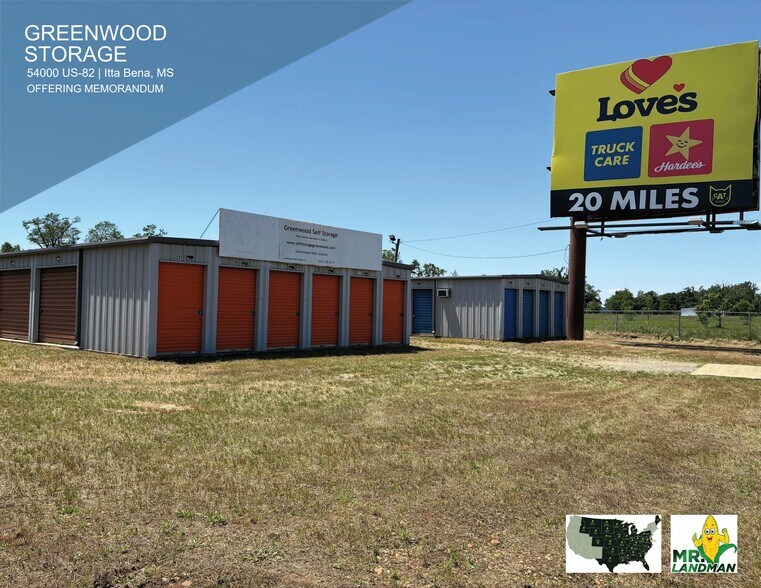 More Photos Of 54000 US-82, Itta Bena Self Storage For Sale