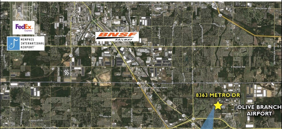 More Photos Of 8363 Metro Rd, Olive Branch Manufacturing For Sale