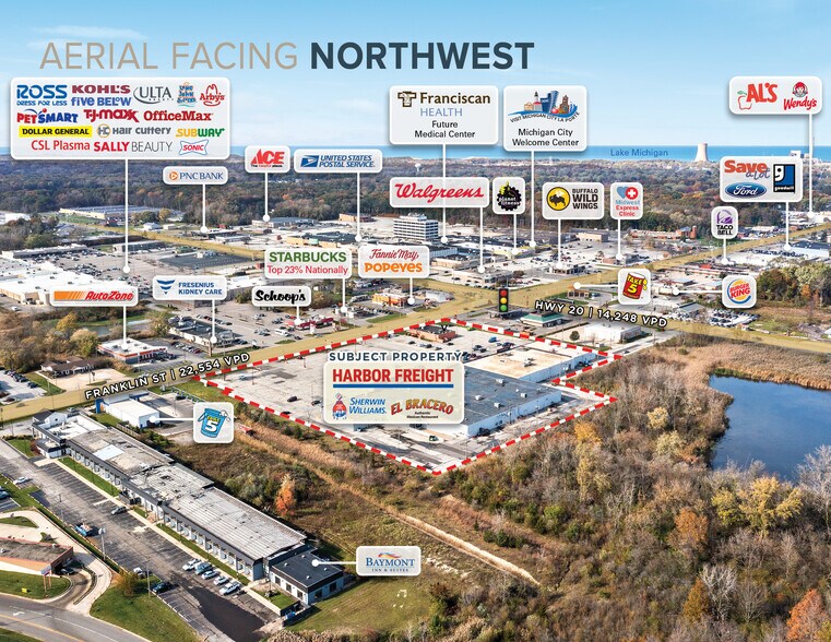 More Photos Of 4100-4112 Franklin St, Michigan City Storefront For Sale