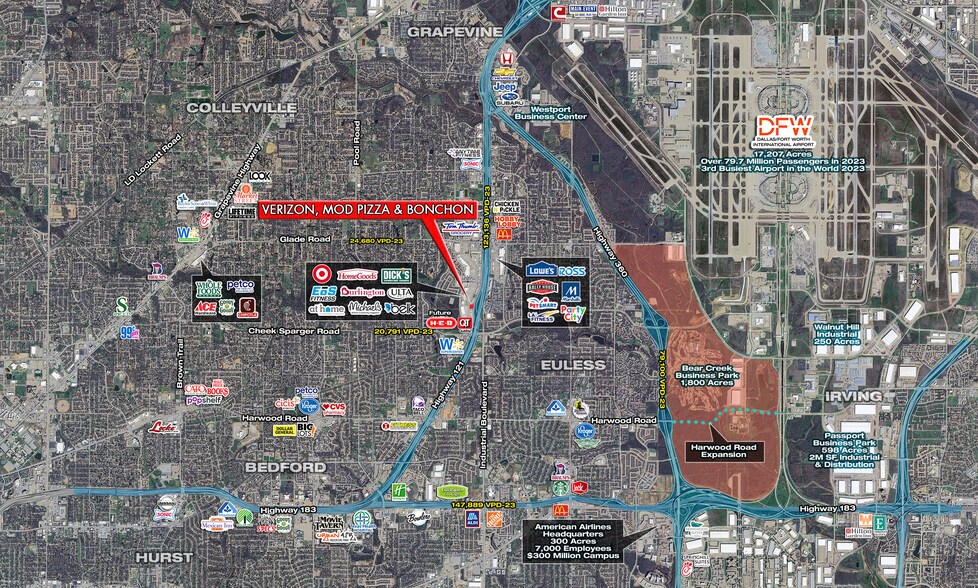 More Photos Of 2321 State Highway 121, Euless Storefront For Lease