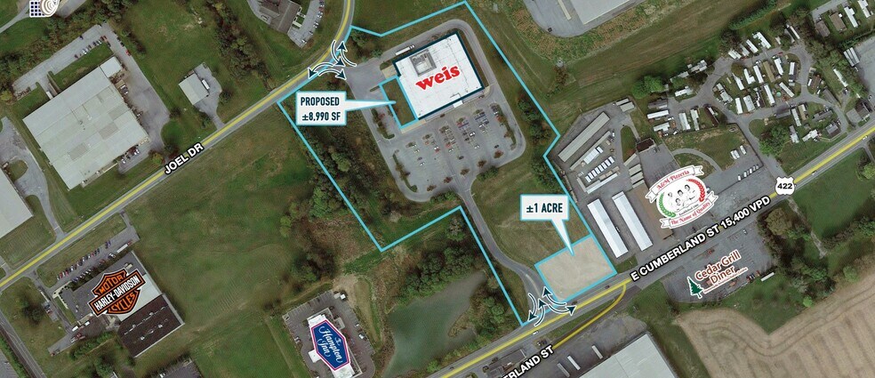 Primary Photo Of 1651 E Cumberland St, Lebanon General Retail For Lease