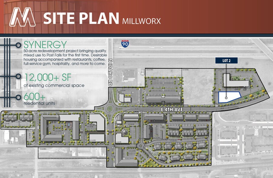More Photos Of 1091 E 4th Ave, Post Falls Land For Lease