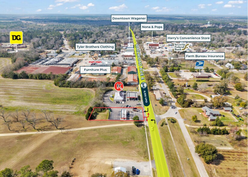 More Photos Of 206 Railroad Ave E, Wagener Freestanding For Sale