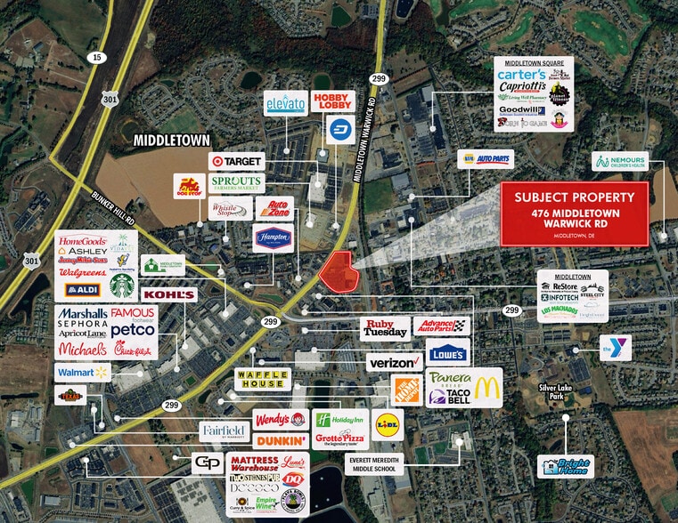 More Photos Of 476 Middletown Warwick Rd, Middletown Storefront Retail Office For Lease