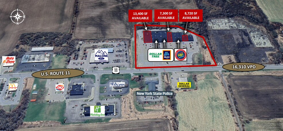 More Photos Of 3324 US-11, Malone General Retail For Lease