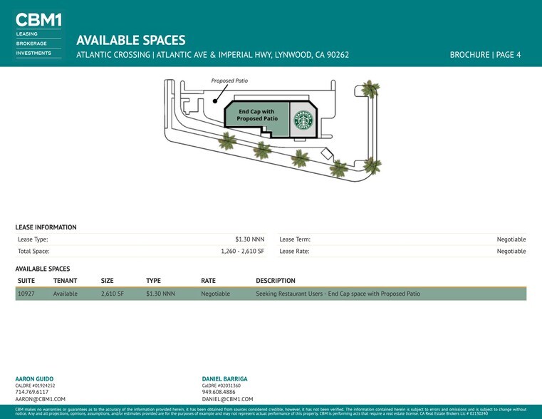 More Photos Of 10901-10923 Atlantic Ave, Lynwood Unknown For Lease