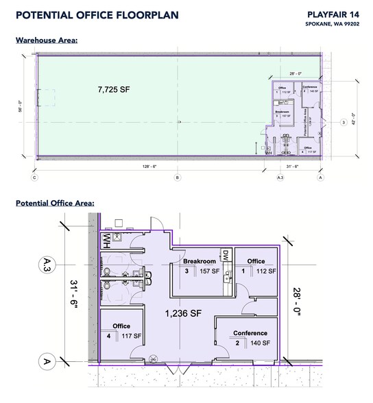 More Photos Of 101 N Haven St, Spokane Warehouse For Lease