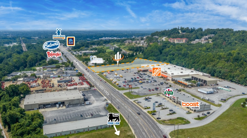 Primary Photo Of 2496 N Pleasantburg Dr, Greenville Land For Lease